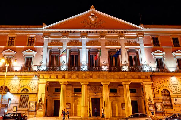 Apulia Puglia Italy. Bari. Teatro Comunale Piccinni