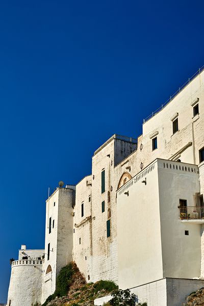 Apulia Puglia Italy. Ostuni. The white town