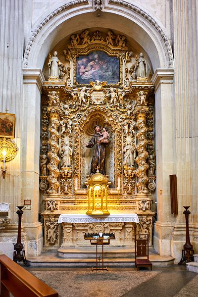 Apulia Puglia Salento Italy. Lecce. Santa Chiara church