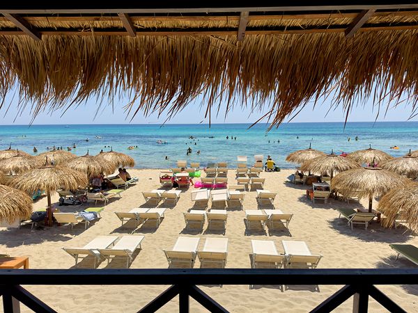 Punta Prosciutto. Porto Cesareo. Salento. Italy. The beach