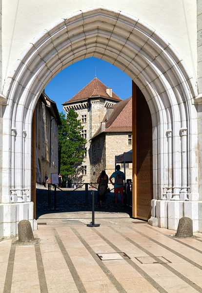 Annecy Haute Savoie France. The castle