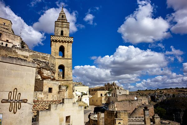 Matera Basilicata Italy. Church of Saint Peter Barisano