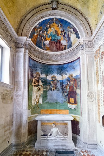 Spoleto Umbria Italy. The Cathedral