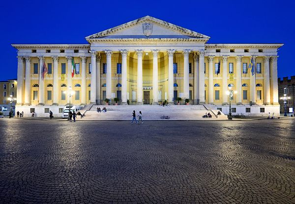 Verona Veneto Italy. The Town Hall