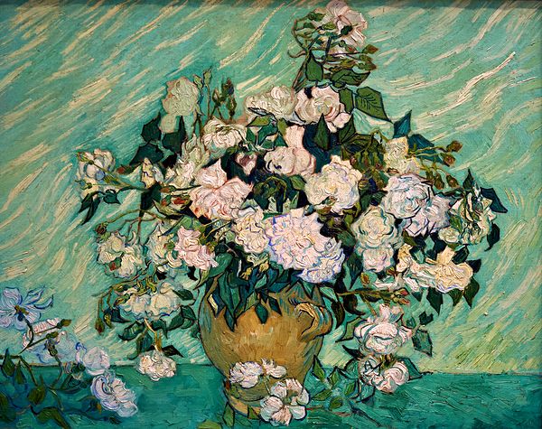 Vincent Van Gogh - Roses - 1890