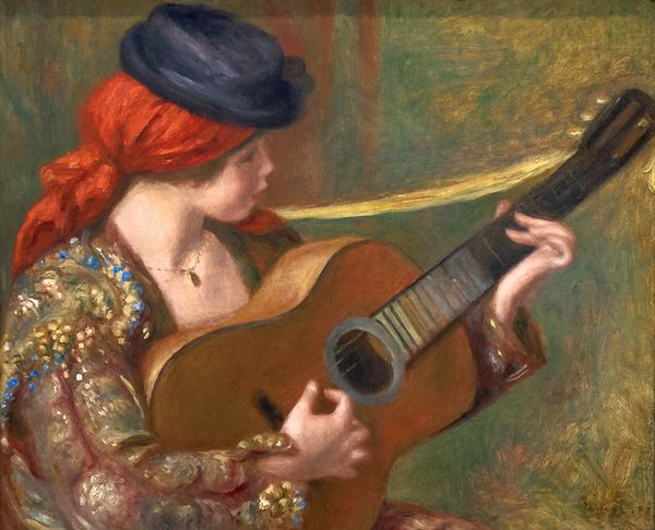 Auguste Renoir - Young Spanish Woman with a Guitar - 1898