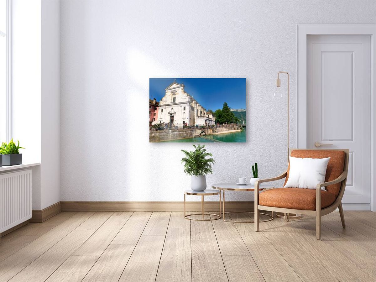 Annecy Haute Savoie France. Saint Francis de Sales church