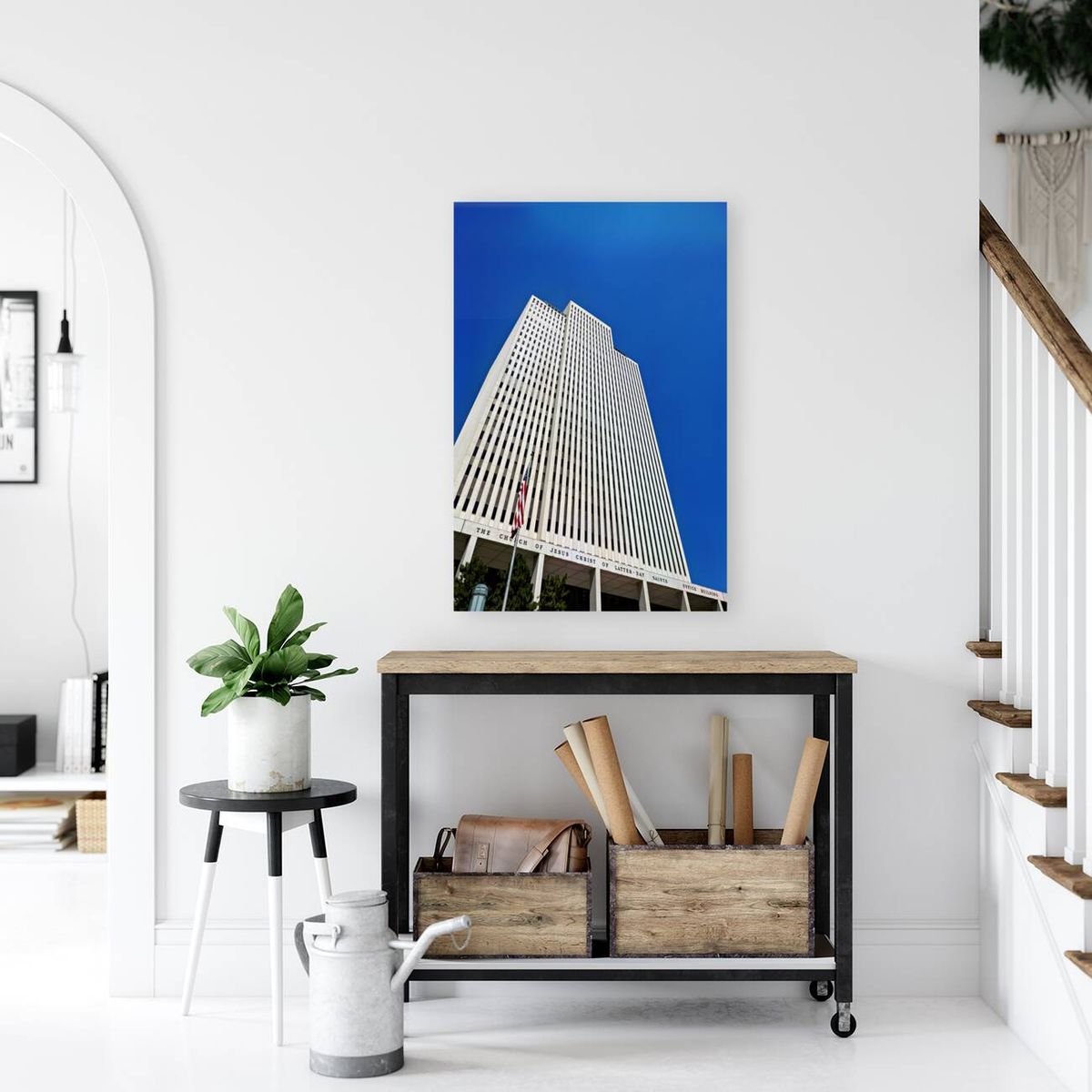 The hedaquarter of the Mormon Church of Jesus Christ the latter day. Salt Lake City Utah USA