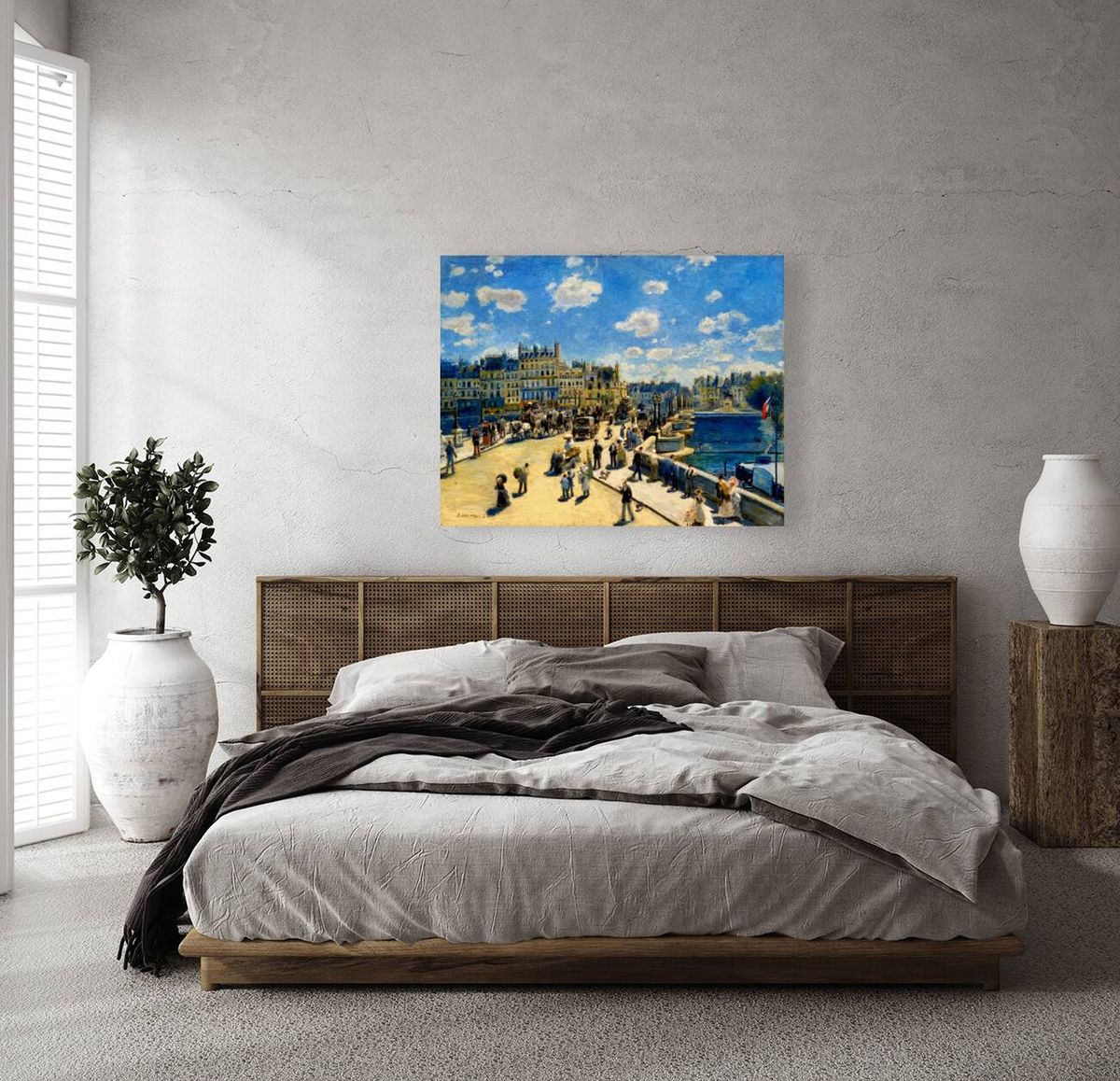 Auguste Renoir - Pont Neuf Paris - 1872