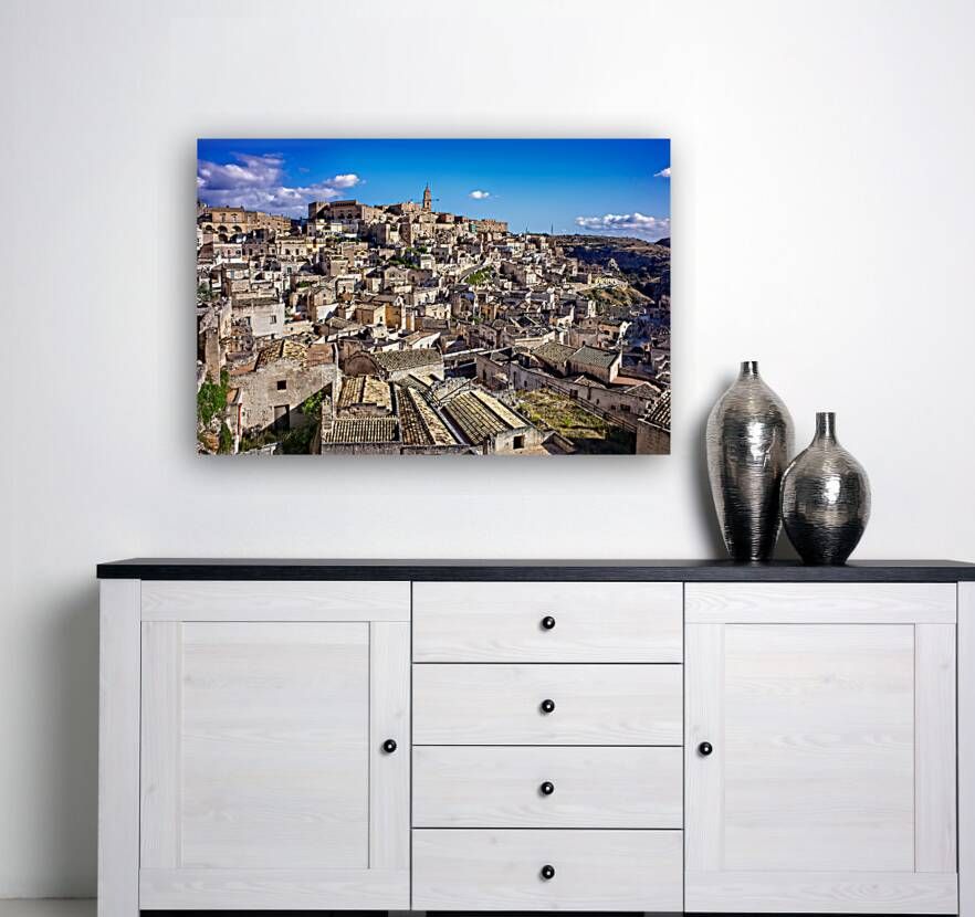 Matera Basilicata Italy. Cityscape. I sassi di Matera