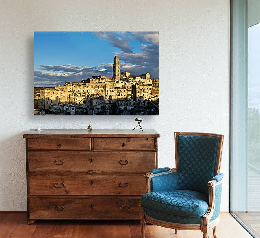Matera Basilicata Italy. Cityscape. I sassi di Matera