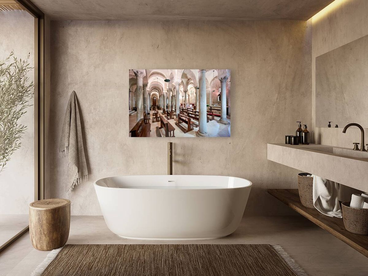 Apulia Puglia Italy. Trani. Basilica Cattedrale Beata Maria Vergine Assunta dedicated to Saint Nicholas