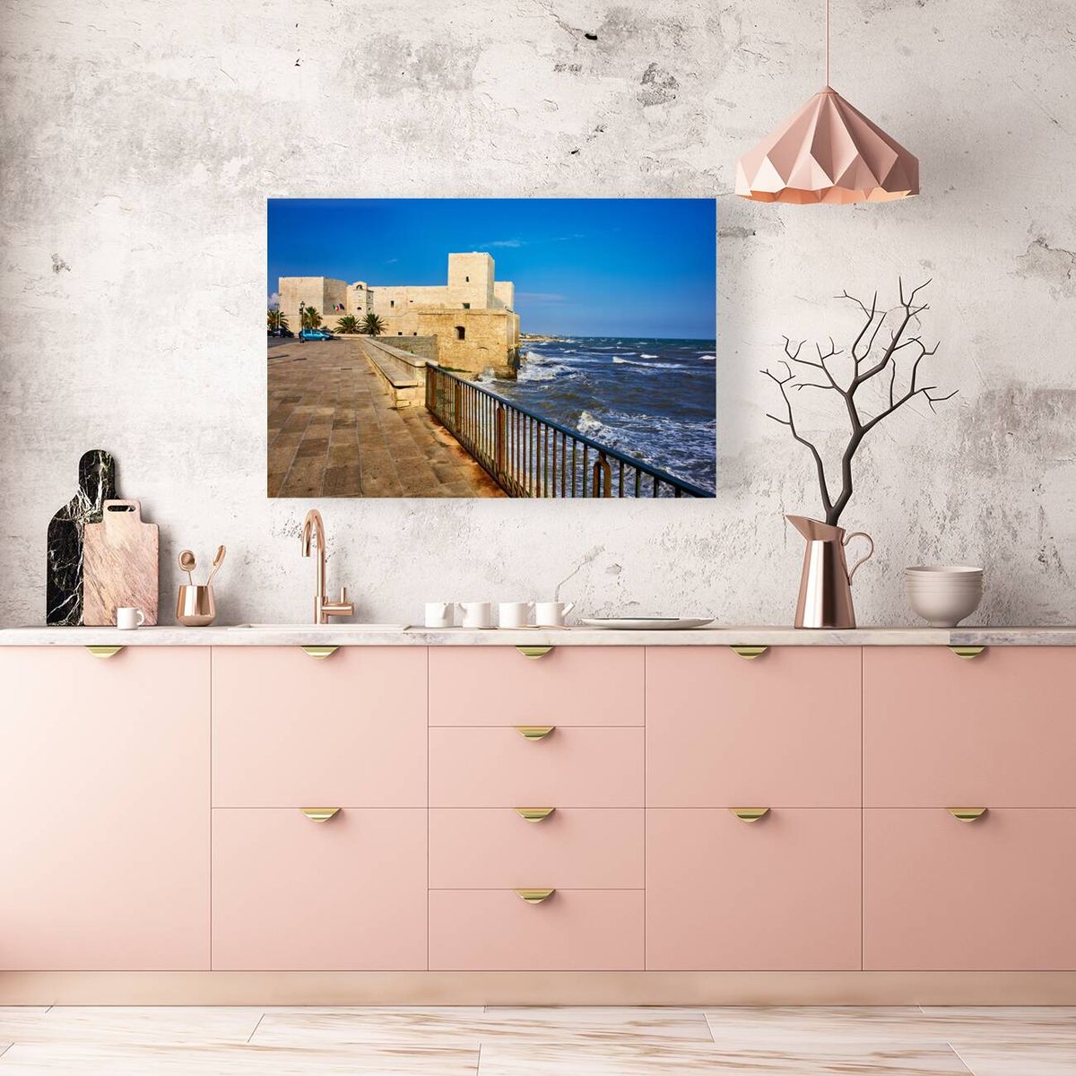 Apulia Puglia Italy. Trani. Castello Svevo