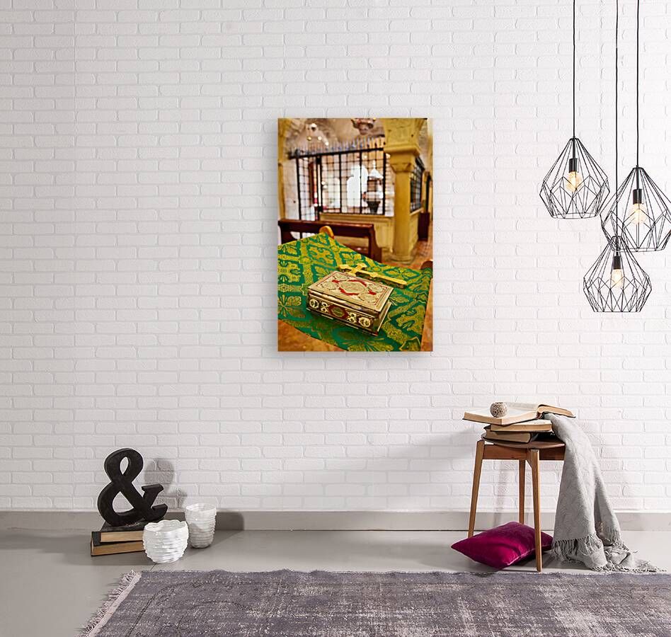 Apulia Puglia Italy. Bari. The Pontifical Basilica of Saint Nicholas. The Holy Bible