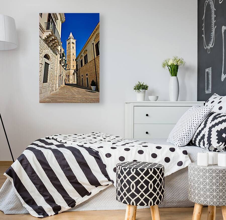 Apulia Puglia Italy. Trani. Basilica Cattedrale Beata Maria Vergine Assunta dedicated to Saint Nicholas