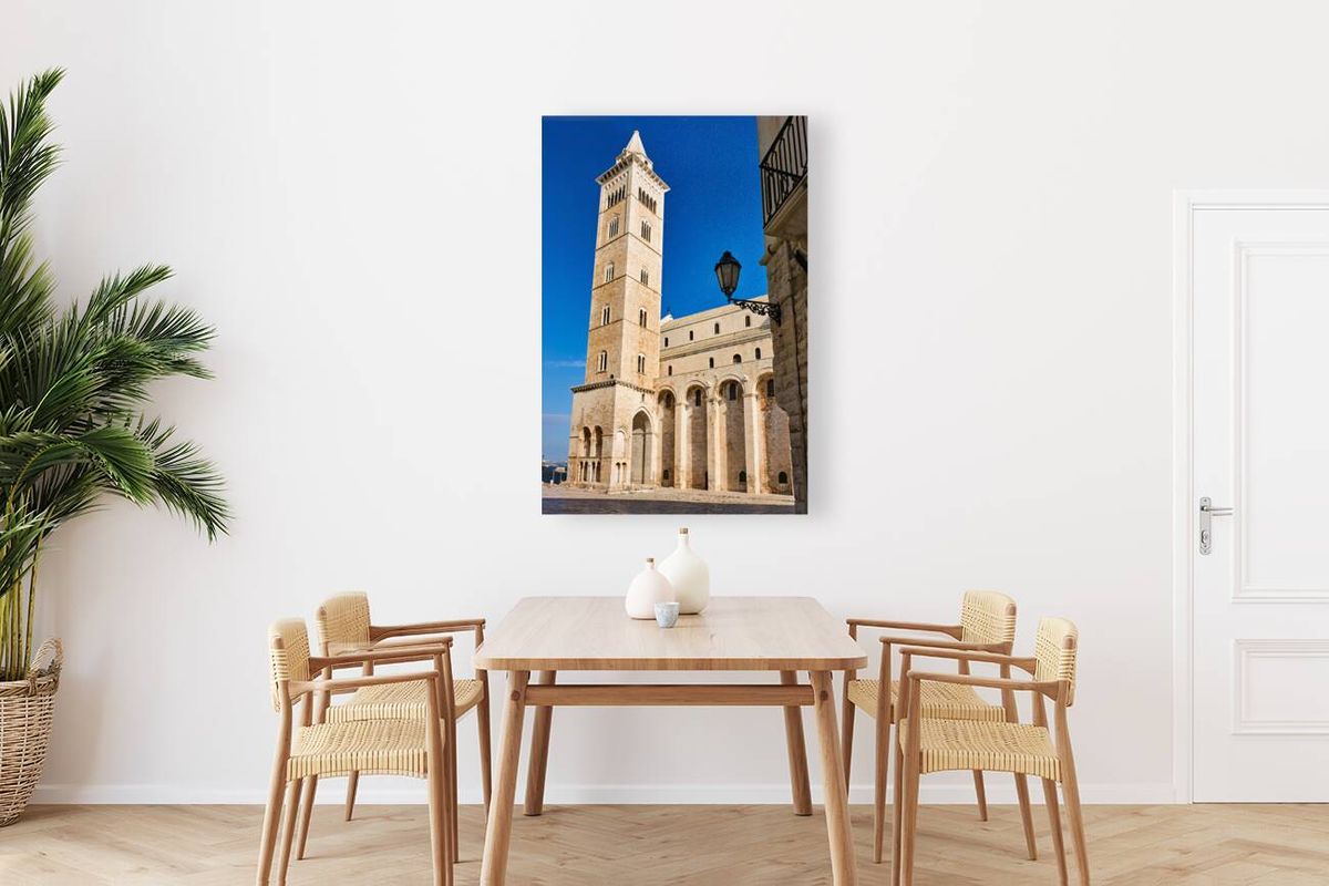 Apulia Puglia Italy. Trani. Basilica Cattedrale Beata Maria Vergine Assunta dedicated to Saint Nicholas