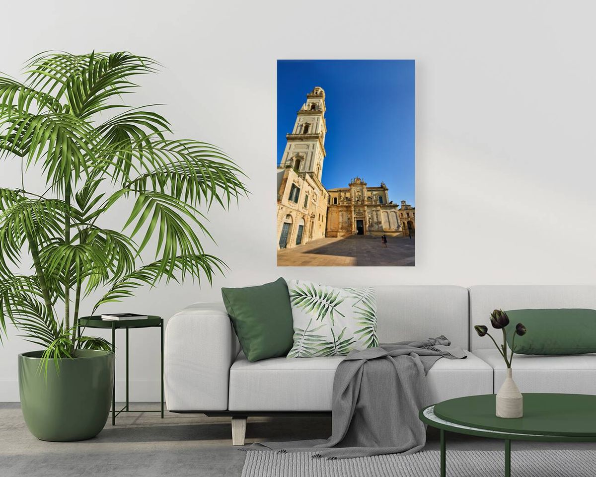 Apulia Puglia Salento Italy. Lecce. Cathedral Maria Santissima Assunta and Saint Orontius