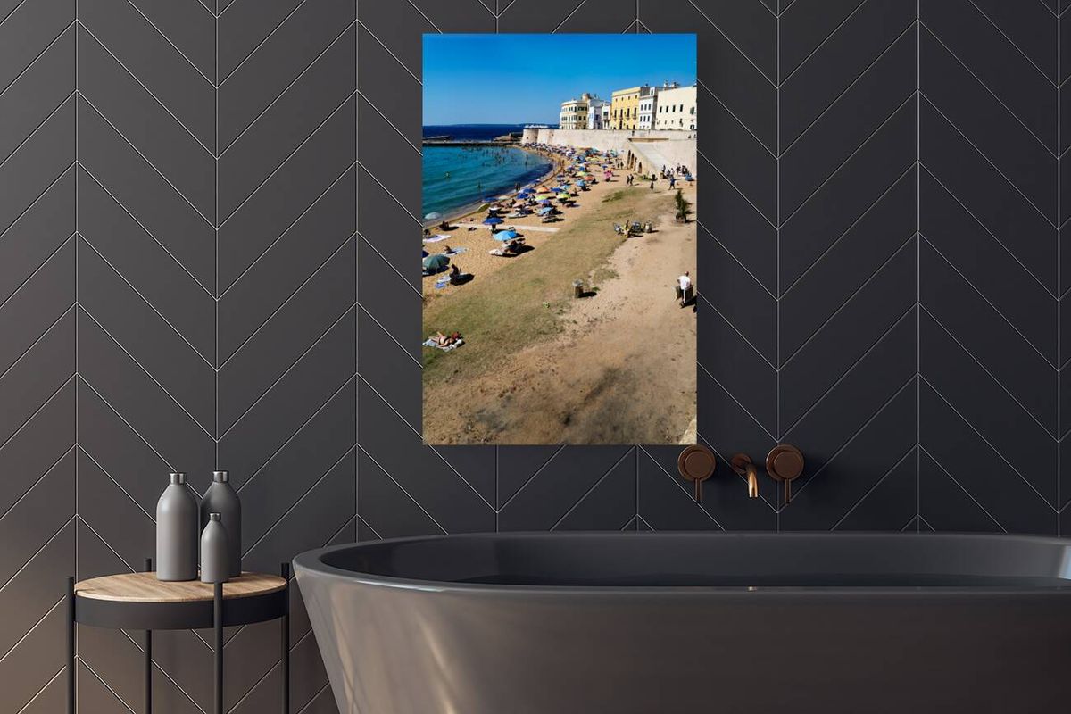 Gallipoli Puglia Salento Italy. La Purità Beach