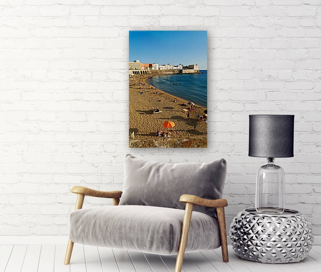 Gallipoli Puglia Salento Italy. La Purità Beach