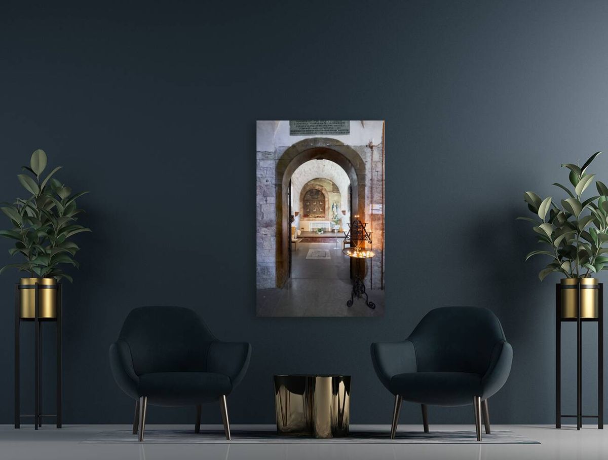 Foligno Umbria Italy. The church of Santa Maria Infraportas