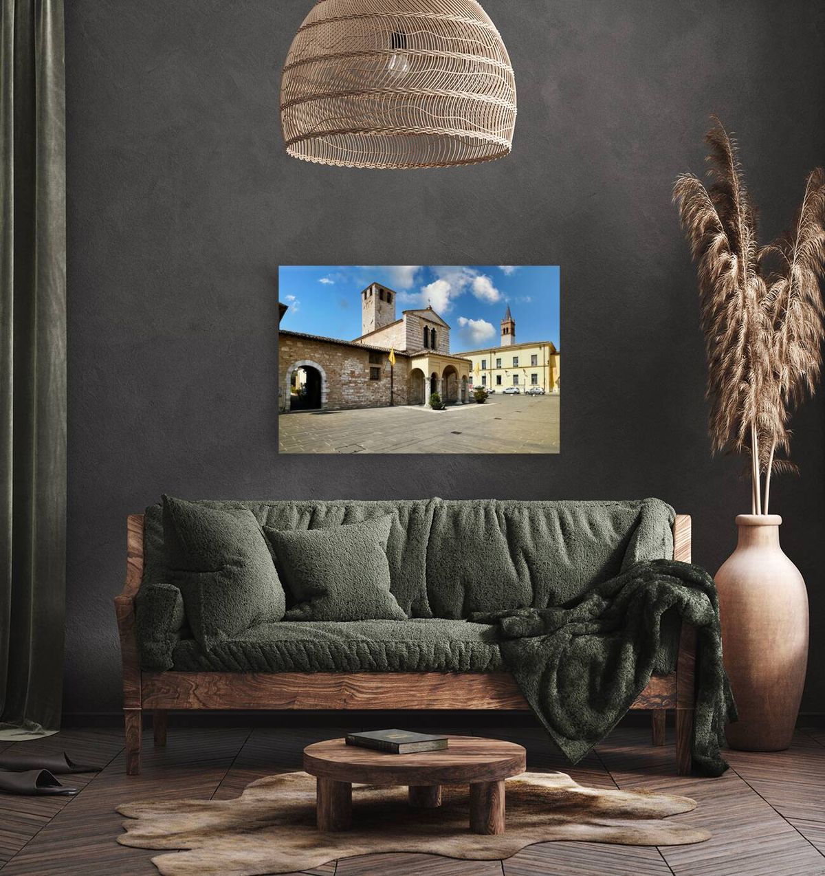 Foligno Umbria Italy. The church of Santa Maria Infraportas