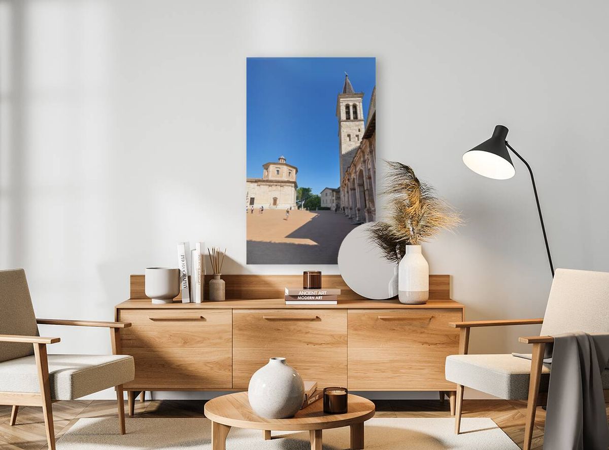 Spoleto Umbria Italy. The Cathedral