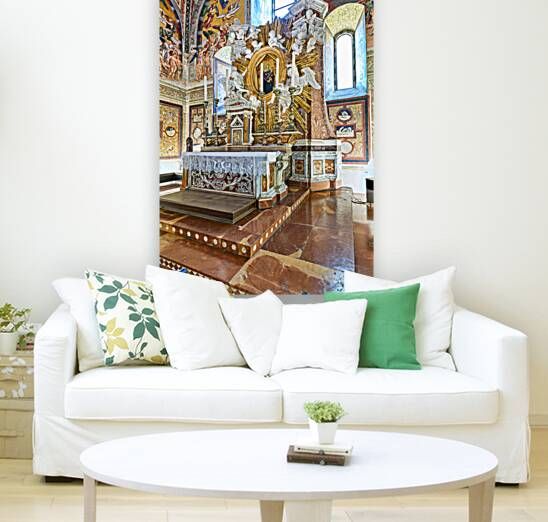 Orvieto Umbria Italy. The chapel of the Madonna di San Brizio frescoed by Fra Angelico and Benozzo Gozzoli