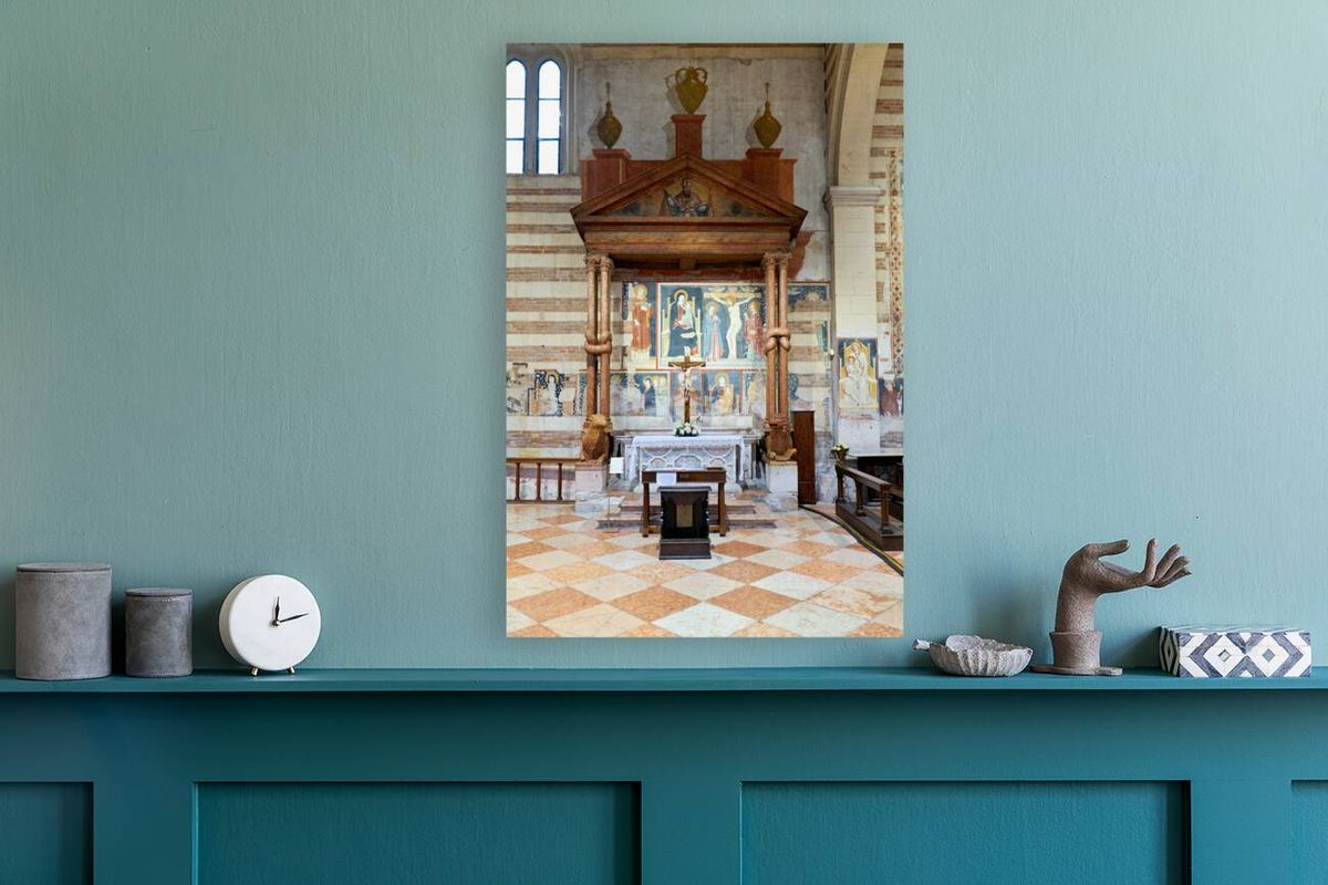 Verona Veneto Italy. The Basilica of San Zeno