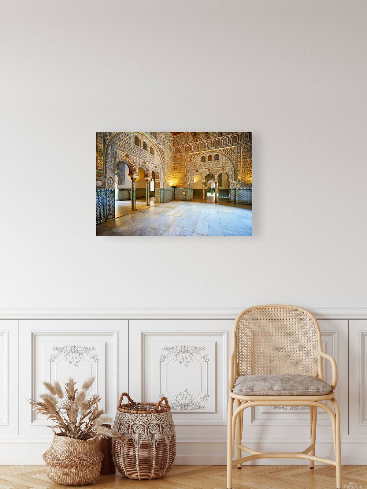 Explore historic architecture in Alcazar Seville Spain