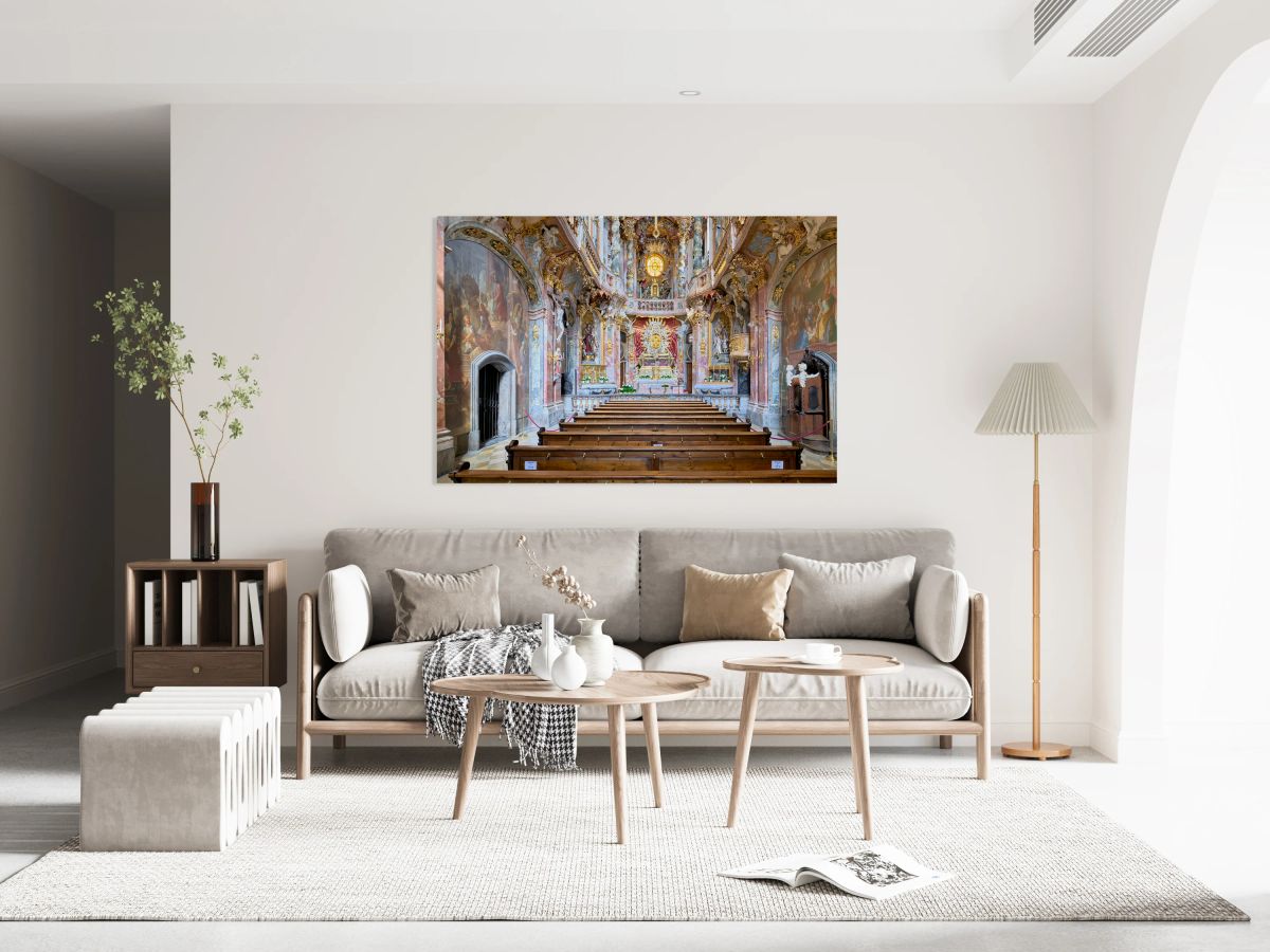 Germany Bavaria Munich. St. Johann Nepomuk the Asam Church Asamkirche