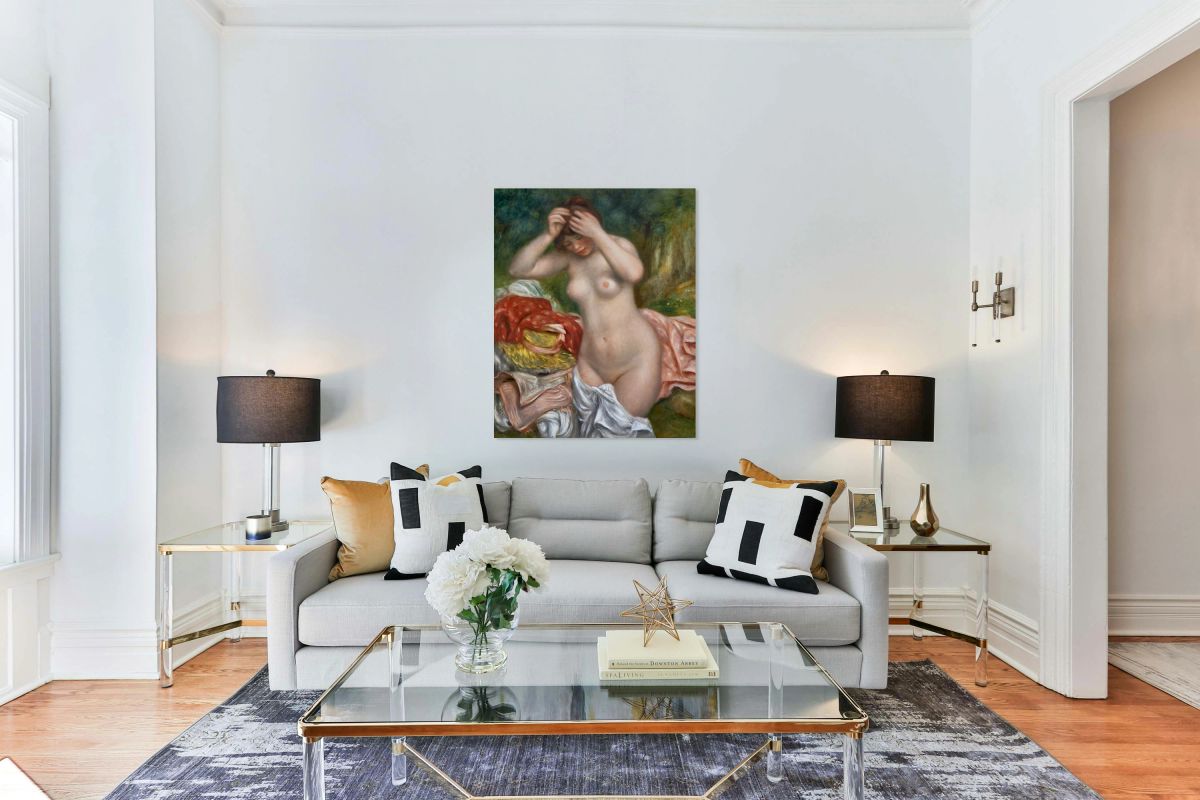 Auguste Renoir - Bather Arranging Her Hair - 1893