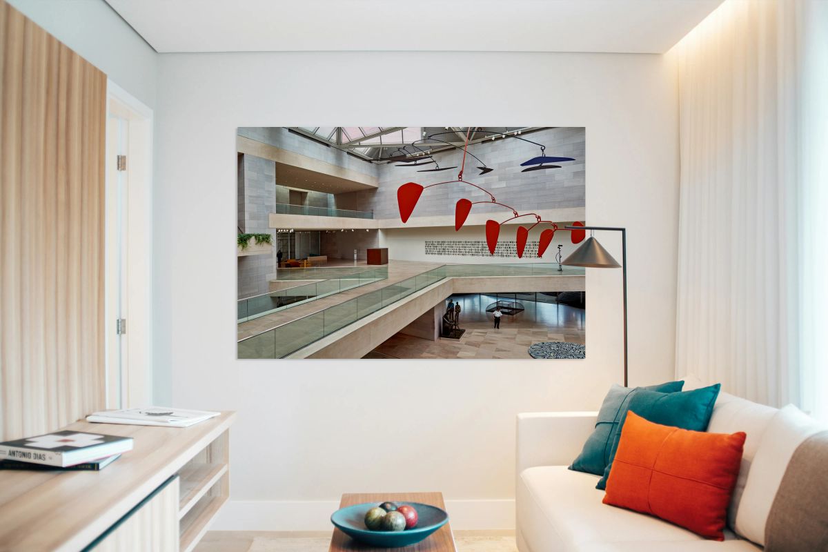 The East Building of the National Gallery of Art. Washington D.C.