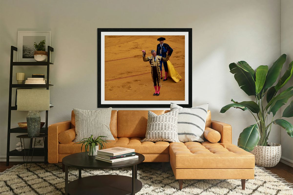 ANDALUSIA SPAIN. Bullfight in Seville Arena