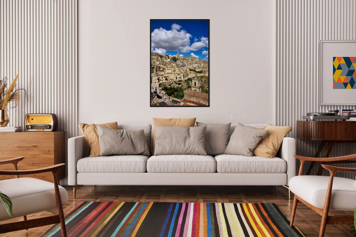 Matera Basilicata Italy. Cityscape. I sassi di Matera