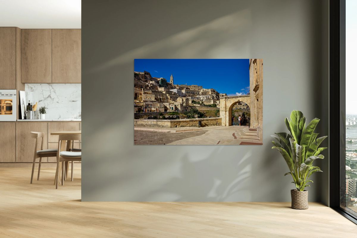 Matera Basilicata Italy. Saint Peter Caveoso Church