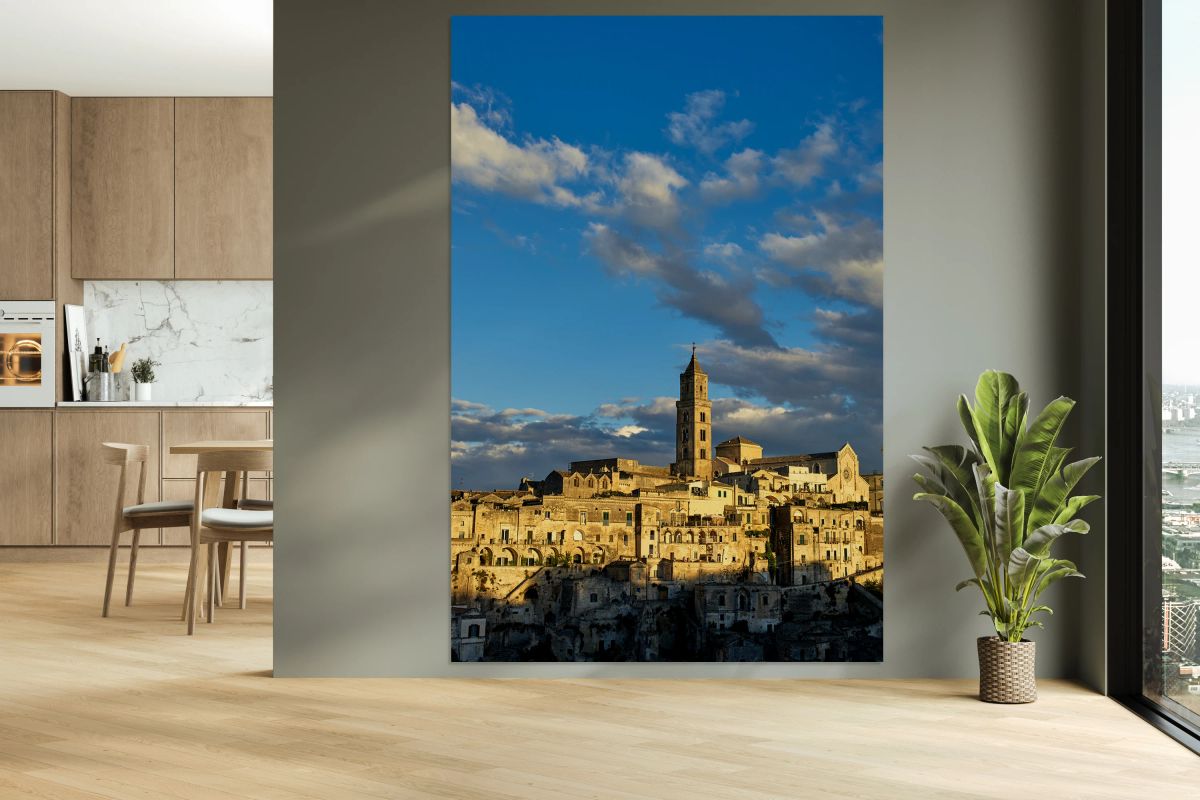 Matera Basilicata Italy. Cityscape. I sassi di Matera