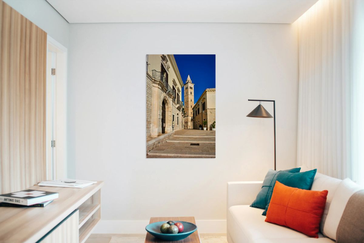 Apulia Puglia Italy. Trani. Basilica Cattedrale Beata Maria Vergine Assunta dedicated to Saint Nicholas