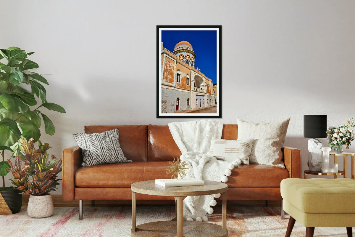 Salento. Apulia Puglia Italy. Santa Cesarea Terme. Palazzo Sticchi