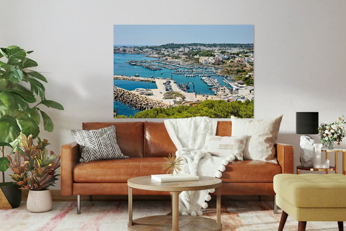 Salento. Apulia Puglia Italy. Santa Maria di Leuca. The harbour