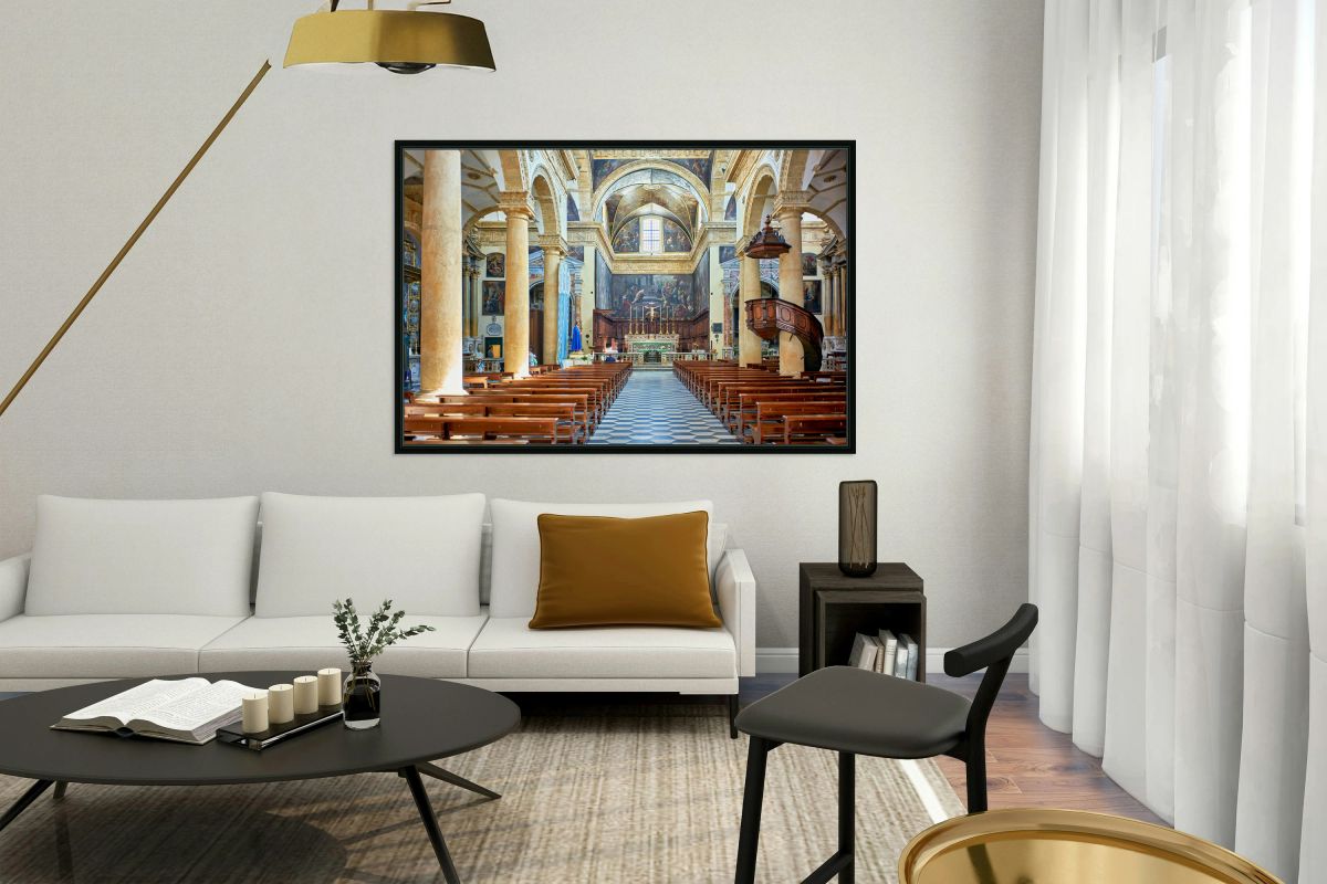 Salento. Apulia Puglia Italy. Gallipoli. The cathedral