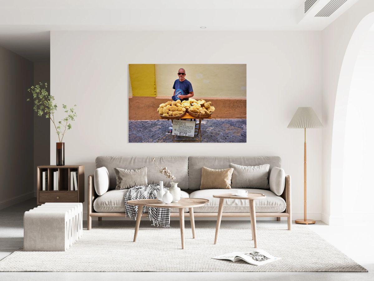 Salento. Apulia Puglia Italy. Gallipoli. Natural sea sponges