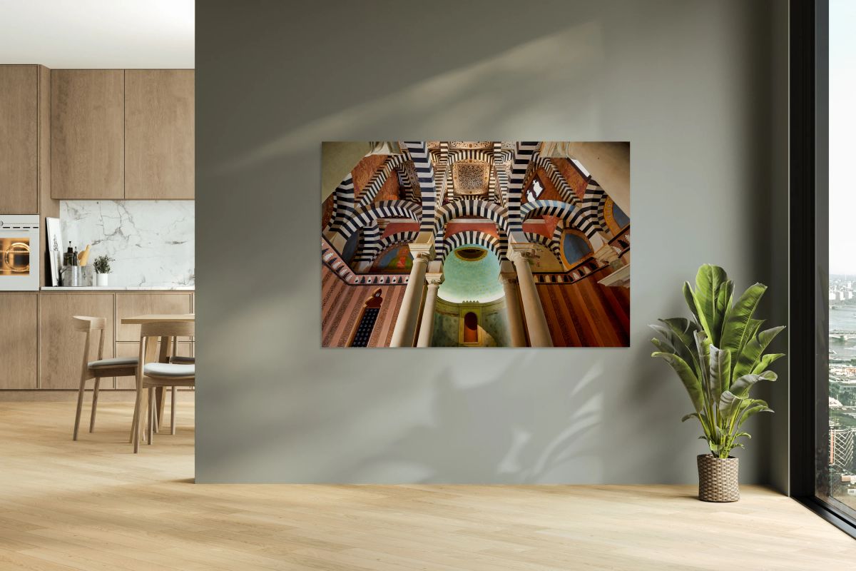 Bologna Italy. Rocchetta Mattei is a fortress located in the northern Apennines