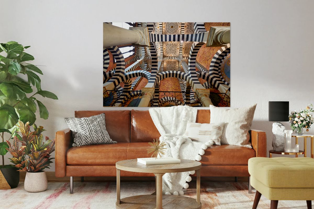 Bologna Italy. Rocchetta Mattei is a fortress located in the northern Apennines