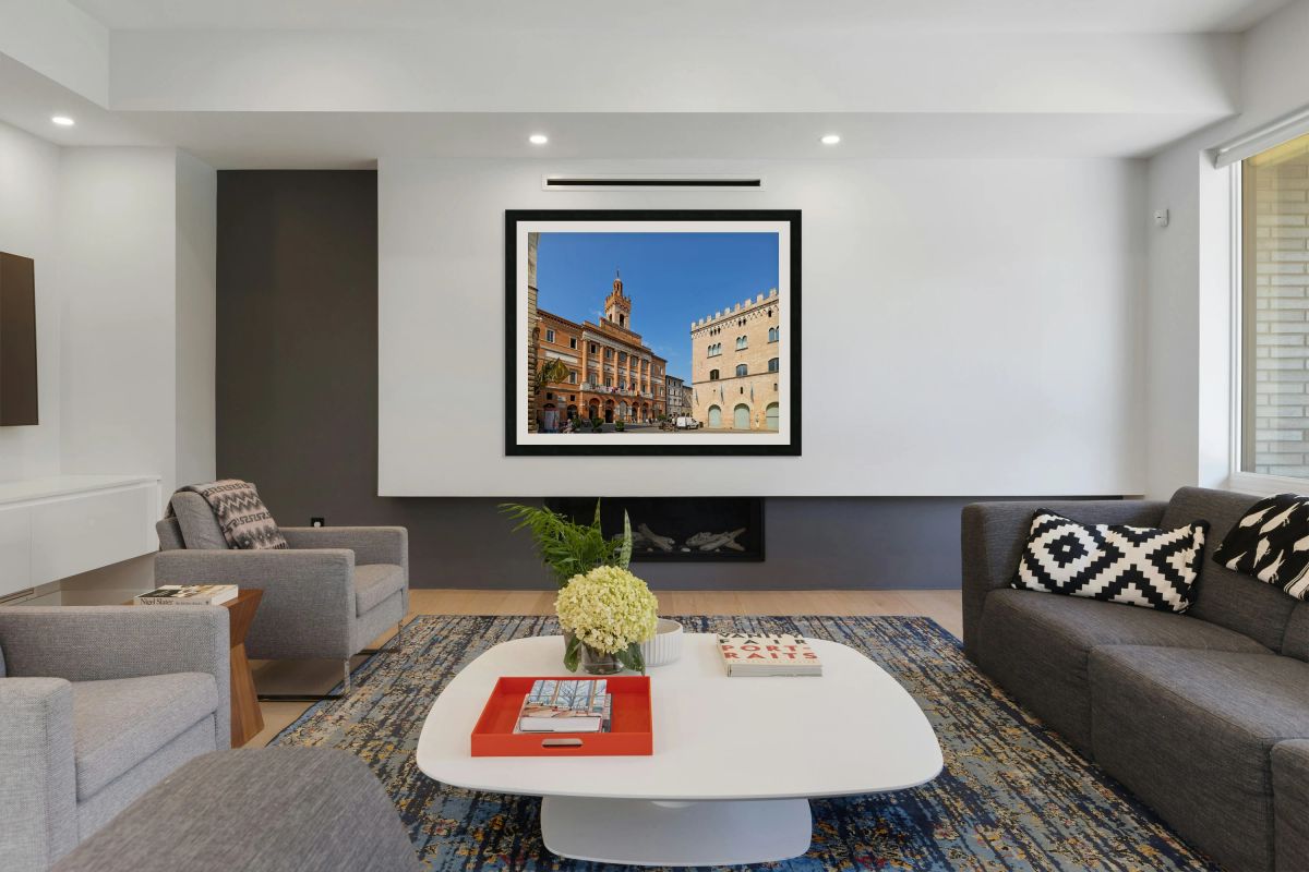 Foligno Umbria Italy. The Town Hall Communal Palace