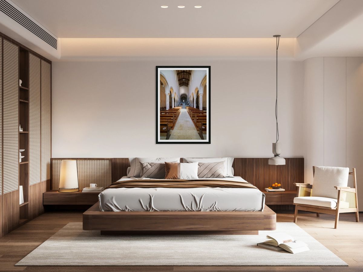 Bevagna Umbria Italy. San Michele Arcangelo church in San Silvestro square