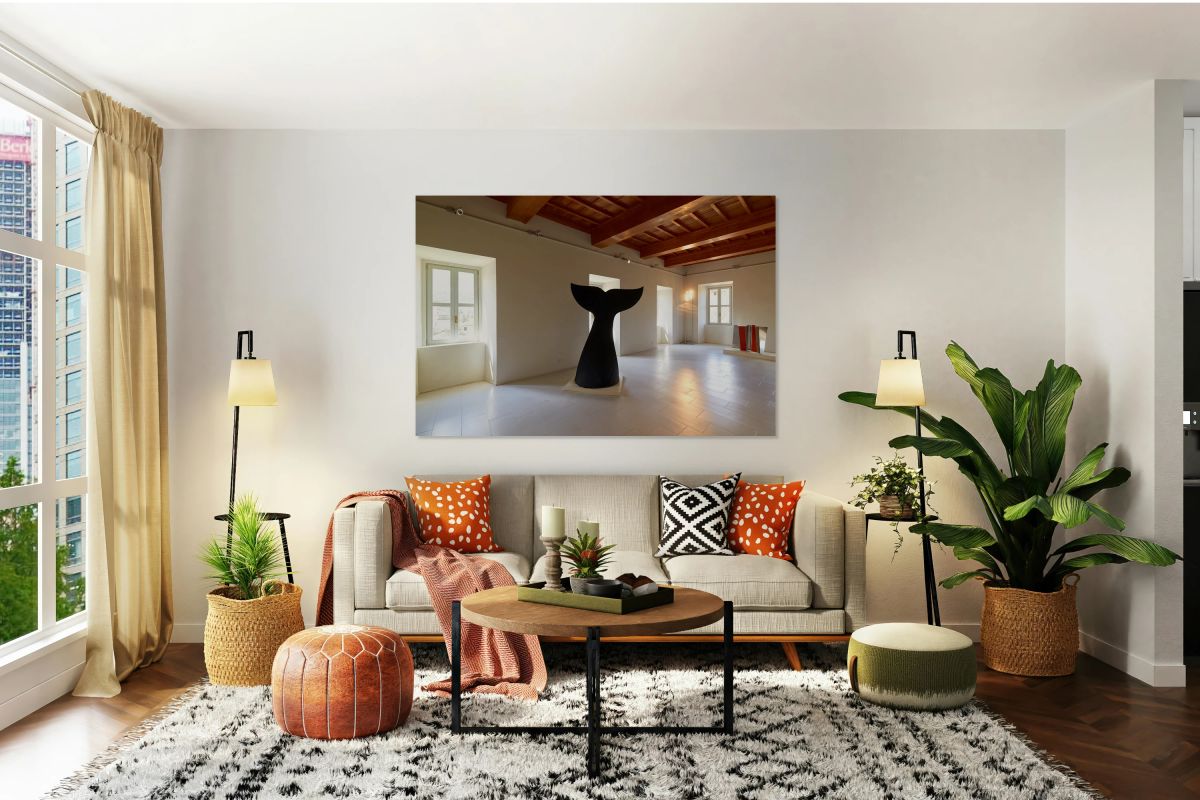 Spoleto Umbria Italy. Collicola Palace Art Gallery