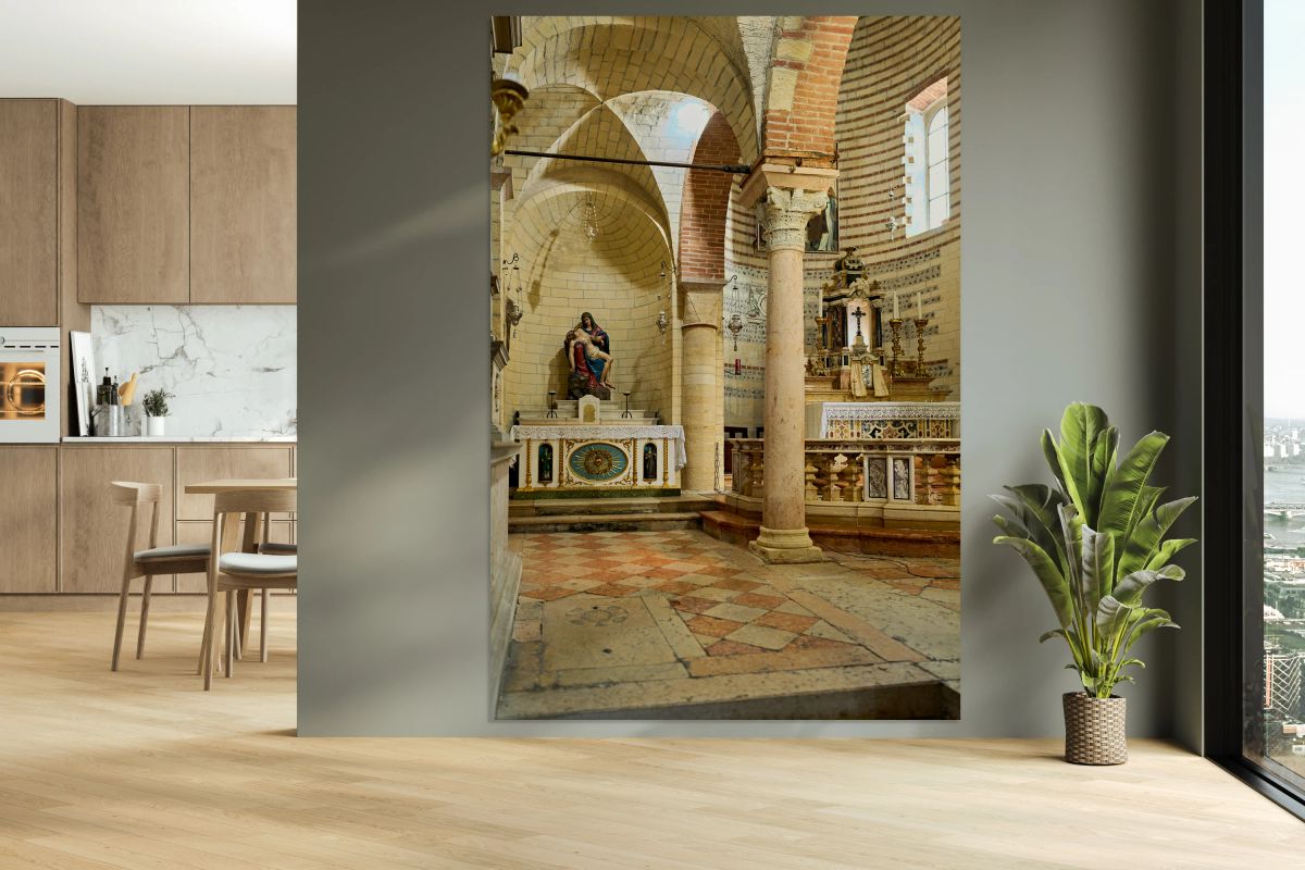 Verona Veneto Italy. San Lorenzo Basilica