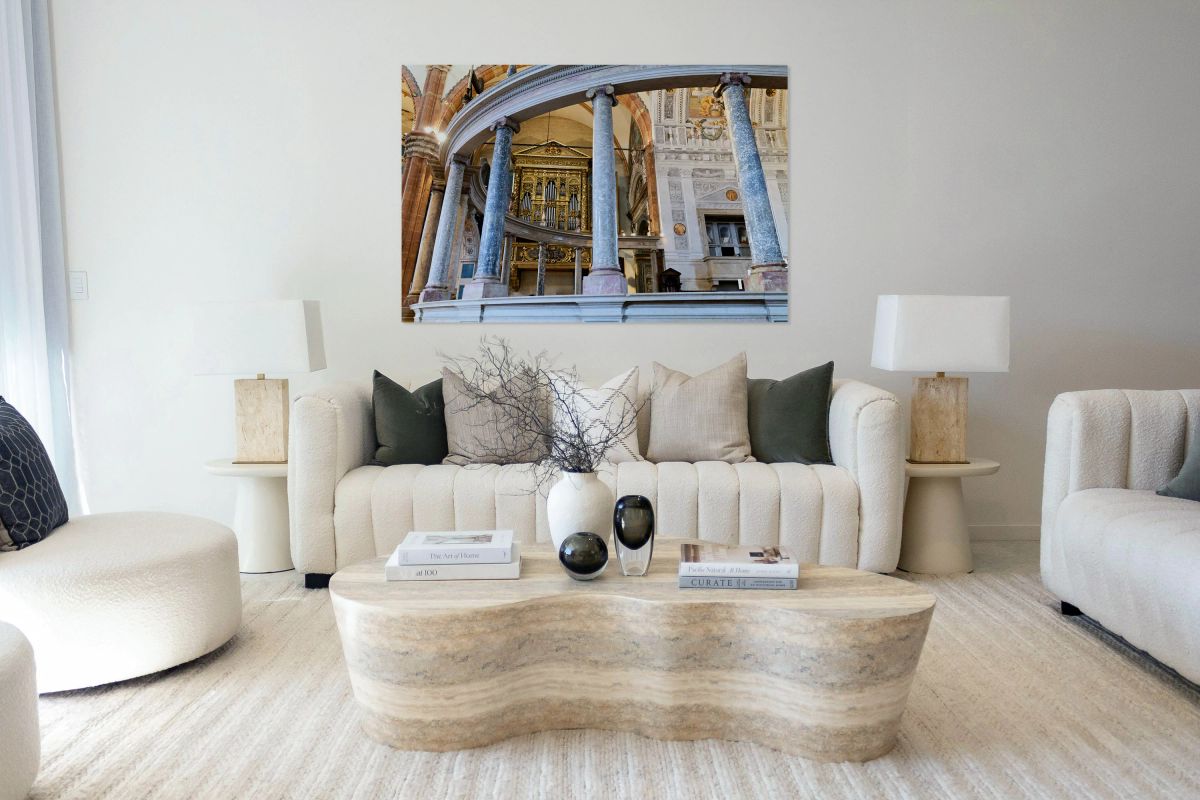 Verona Veneto Italy. Verona Cathedral Duomo di Verona. The organ