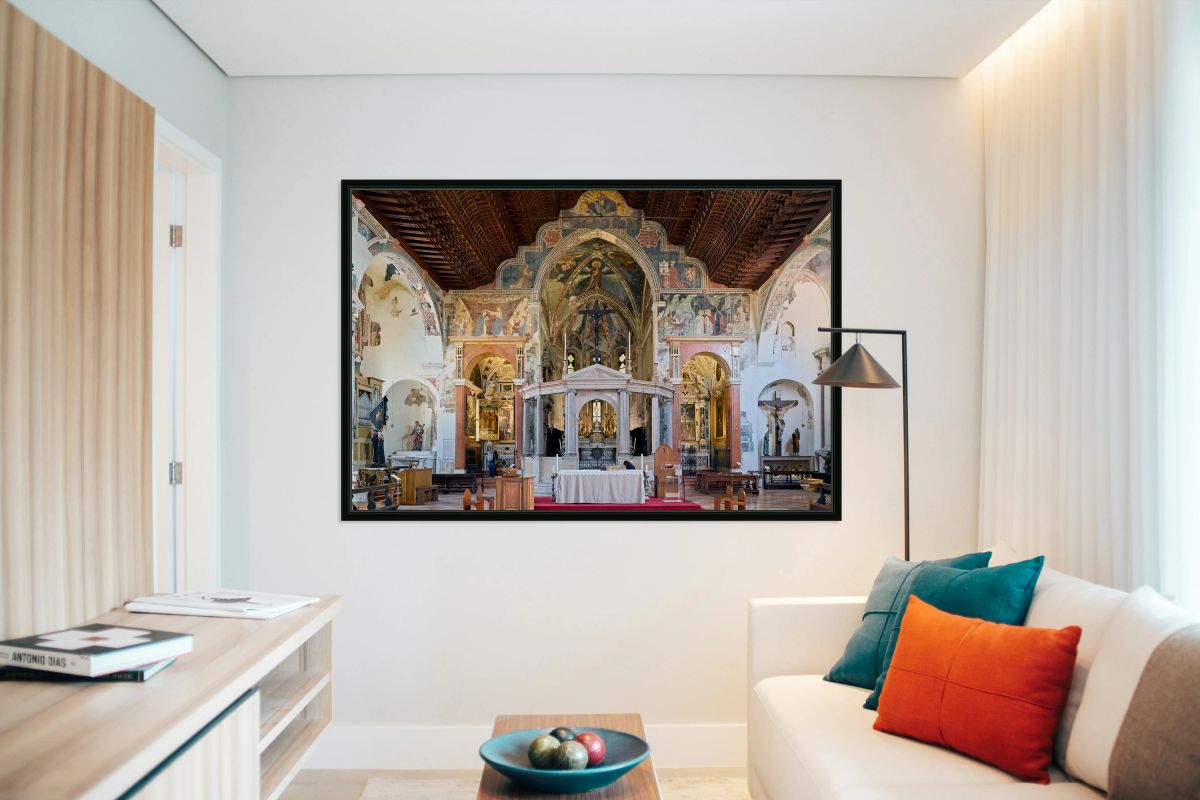 Verona Veneto Italy. San Fermo Maggiore Church