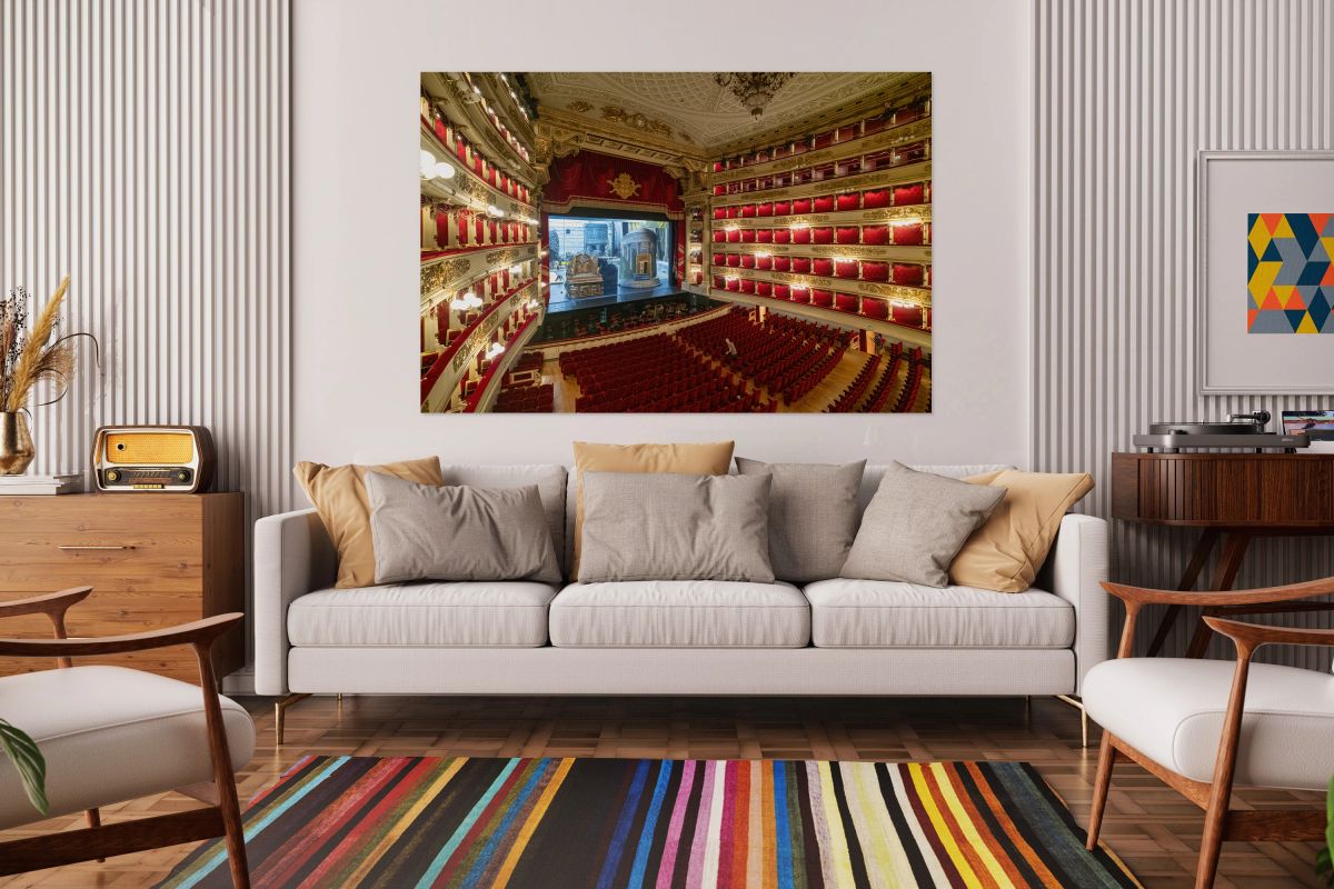 Milan Italy. Teatro alla Scala Opera House